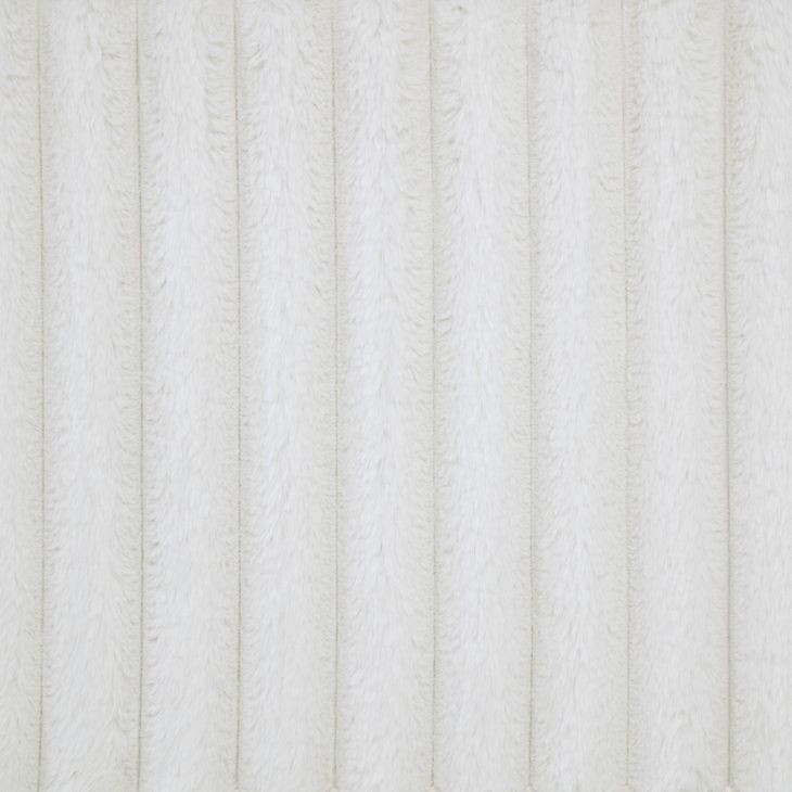 Natasha Cream King Upholstered Wingback Panel Bed