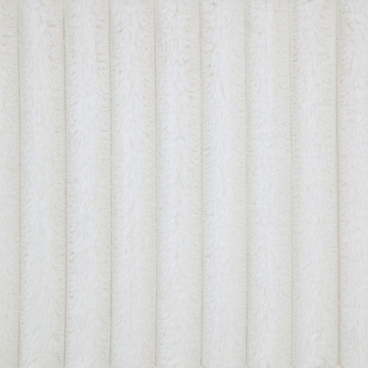 Natasha Cream California King Upholstered Platform Bed with Nailhead Trim