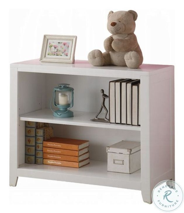 Lacey White Bookcase