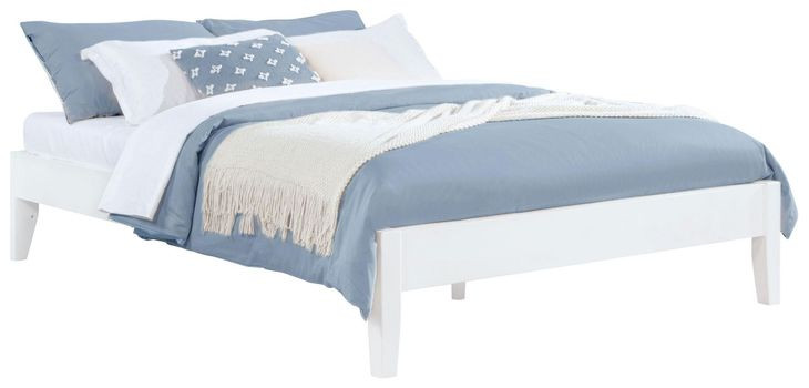 Hounslow White Full Platform Bed