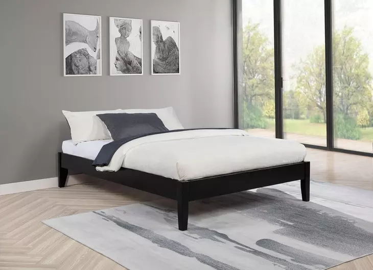 Hounslow Black Full Platform Bed