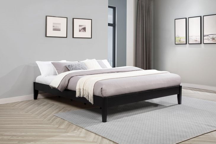 Hounslow Black King Platform Bed