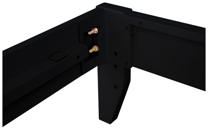 Hounslow Black King Platform Bed