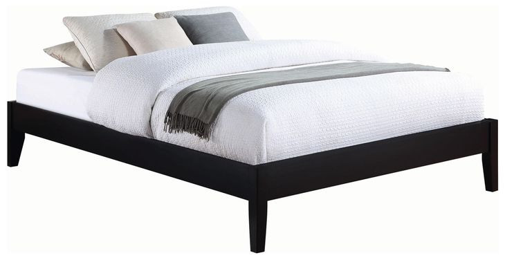 Hounslow Black Queen Platform Bed