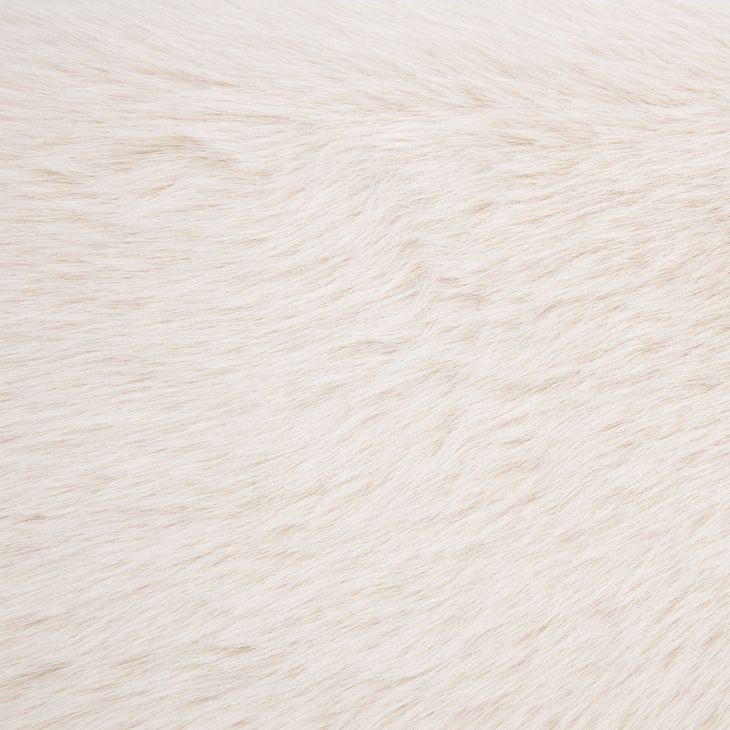 Rebecca Cream California King Upholstered Panel Bed