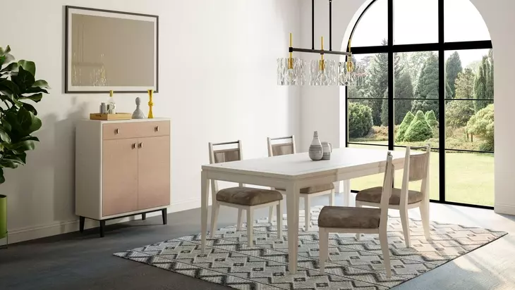 Elements Vanilla Bar Cabinet
