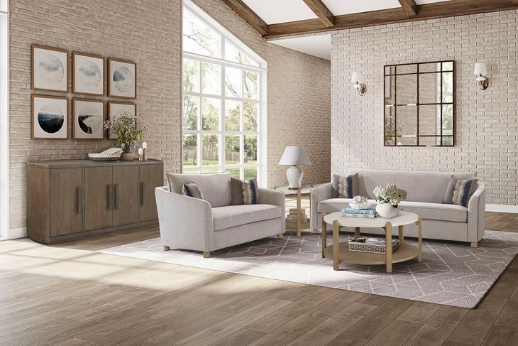 Elements Sand Living Room Set