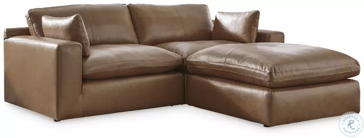 Emilia Caramel Modular 3 Piece Sectional