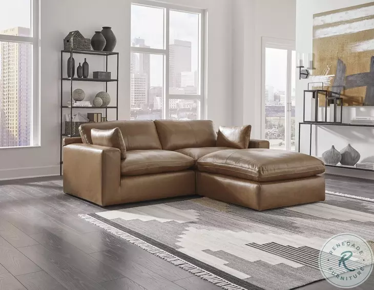 Emilia Caramel Modular 3 Piece Sectional