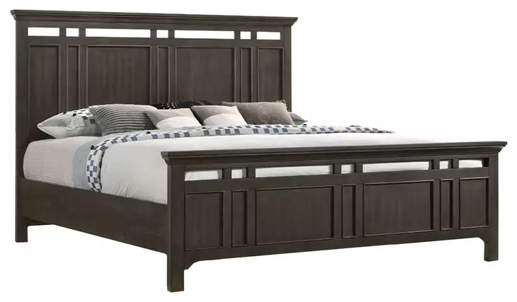Hawthorne Burnished Clay King Panel Bed