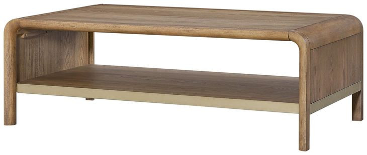 Aurora Latte Waterfall Occasional Table Set