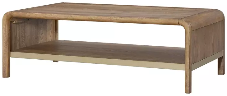 Aurora Latte Waterfall Occasional Table Set