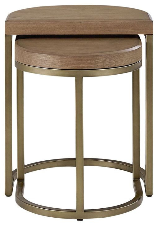 Aurora Latte Bridges Nesting Table