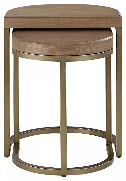 Aurora Latte Bridges Nesting Table