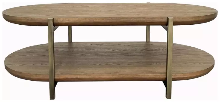Aurora Latte Bridges Cocktail Table