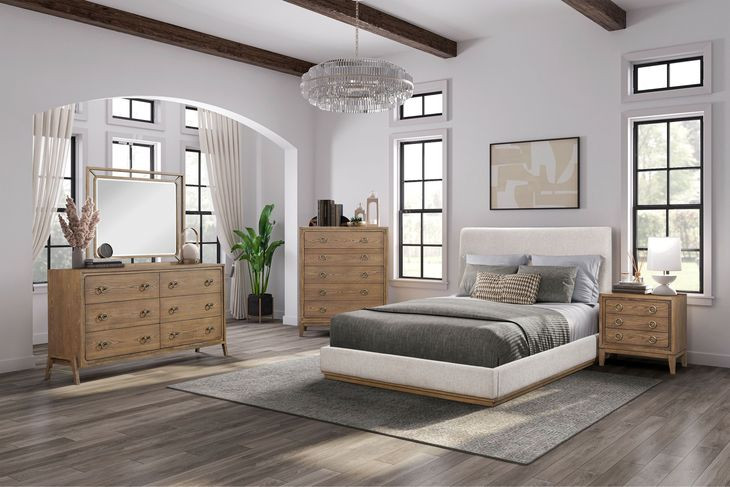 Aurora Latte Platform Bedroom Set