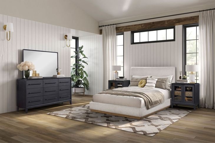 Aurora Latte Platform Bedroom Set