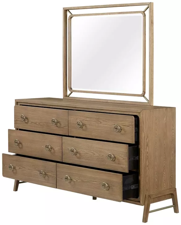 Aurora Latte HiLeg Dresser