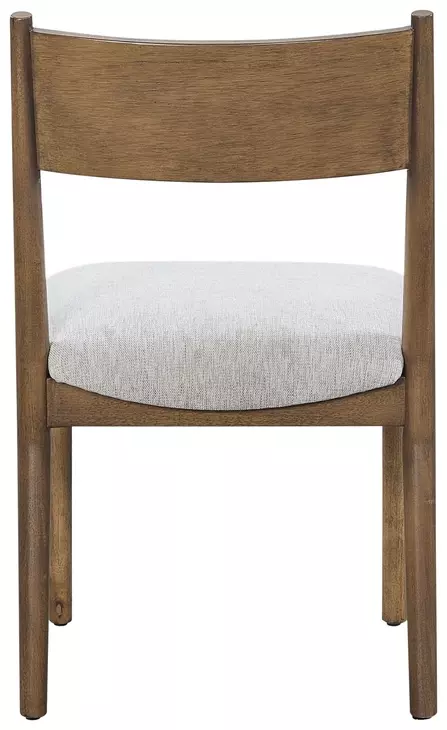 Aurora Latte Cresent Chair Set of 2