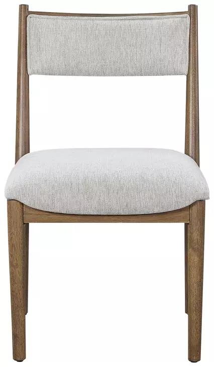 Aurora Latte Cresent Chair Set of 2