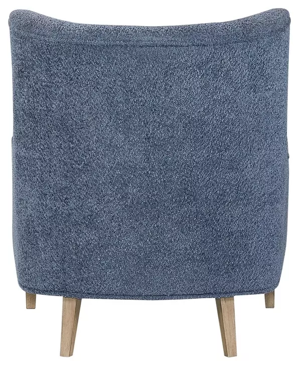 Aurora Sapphire Hiback Accent Chair