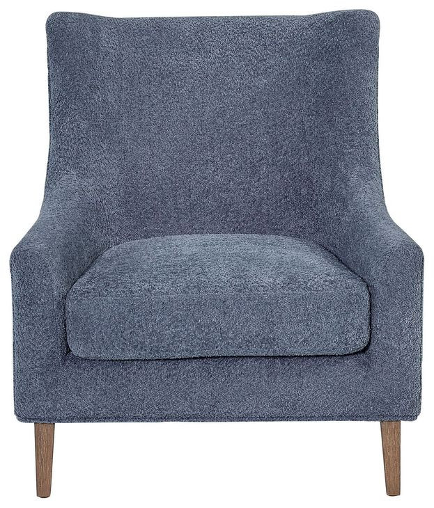 Aurora Sapphire Hiback Accent Chair