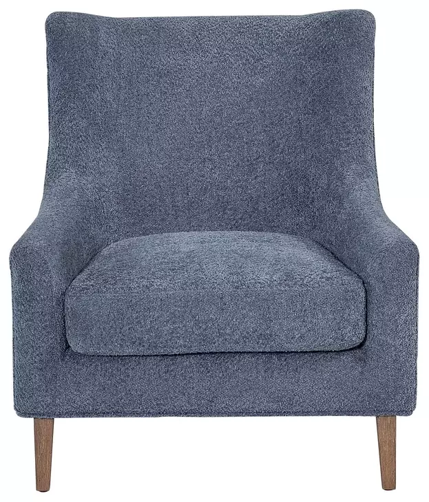 Aurora Sapphire Hiback Accent Chair
