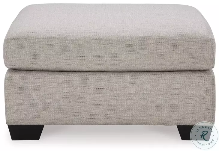 Mahoney Pebble Oversized Accent Ottoman