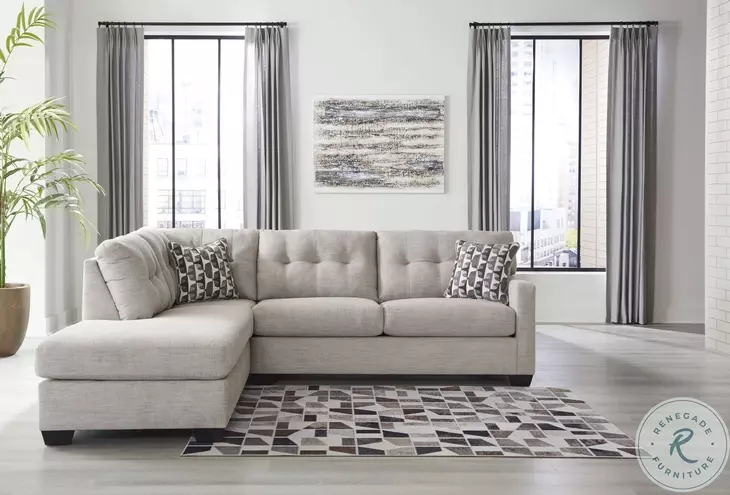 Mahoney Pebble 2 Piece LAF Chaise Sectional