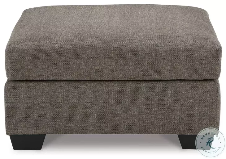 Mahoney Chocolate Oversized Accent Ottoman