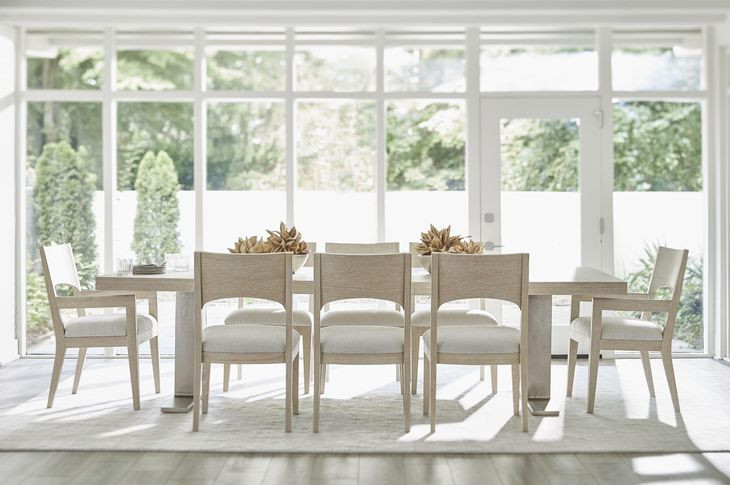 Solaria Grey Arm Chair Set of 2