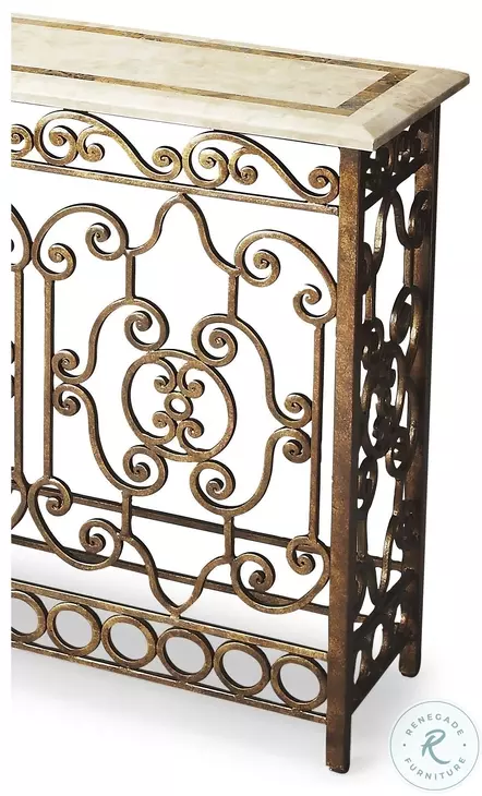 Contessa Metalworks Console Table