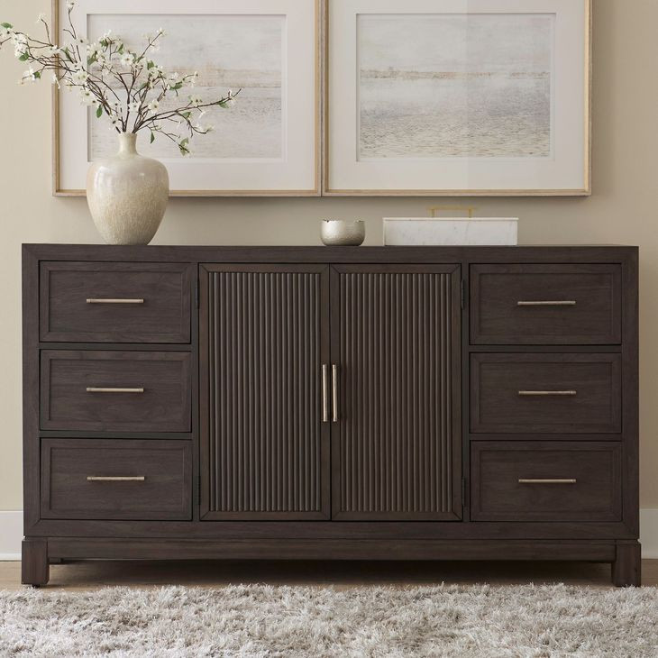Urban Cut Caffe 6 Drawer Dresser