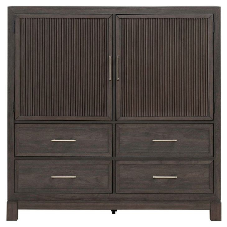 Modern Edge Caffe 4 Drawer Chest