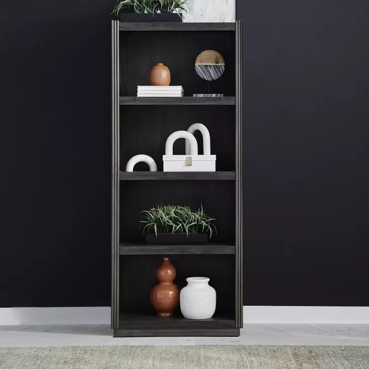 Contemporary Line Caffe Bunching Bookcase