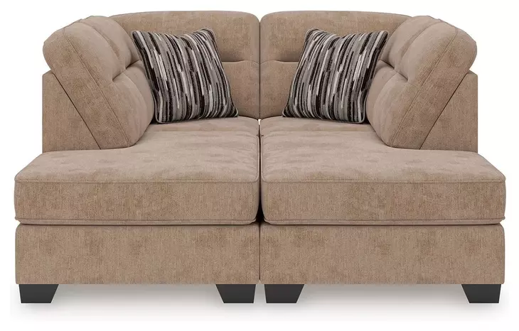 Olten Mocha 2 Piece Super Chaise