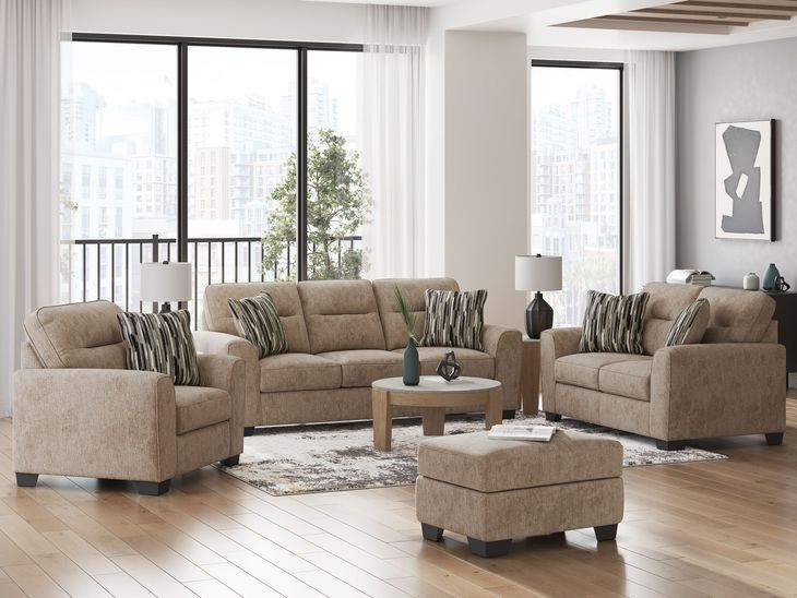 Olten Mocha Living Room Set