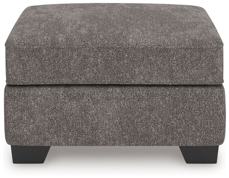 Olten Graphite Ottoman