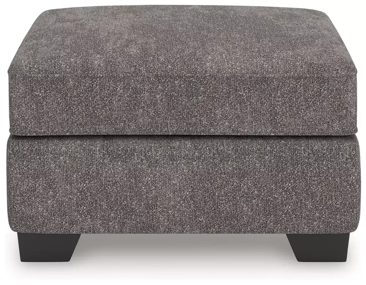 Olten Graphite Ottoman