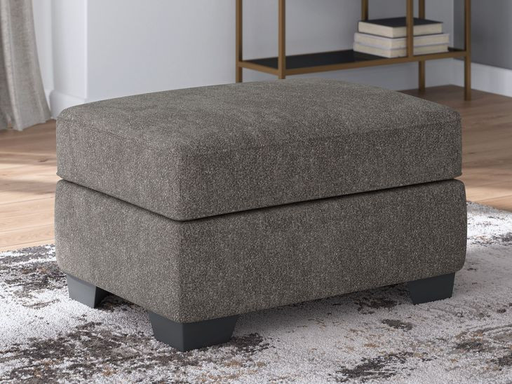 Olten Graphite Ottoman