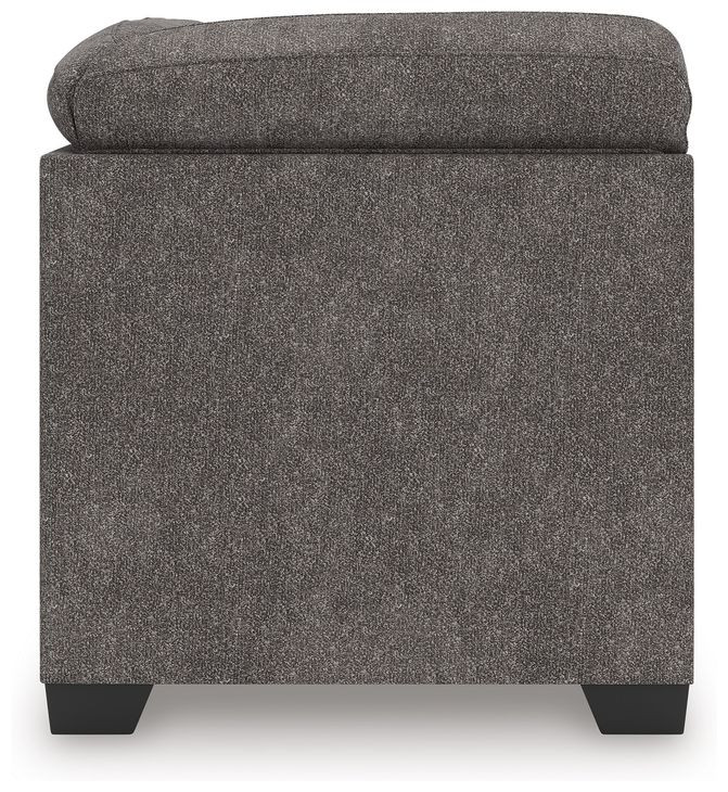 Olten Graphite 2 Piece Super Chaise