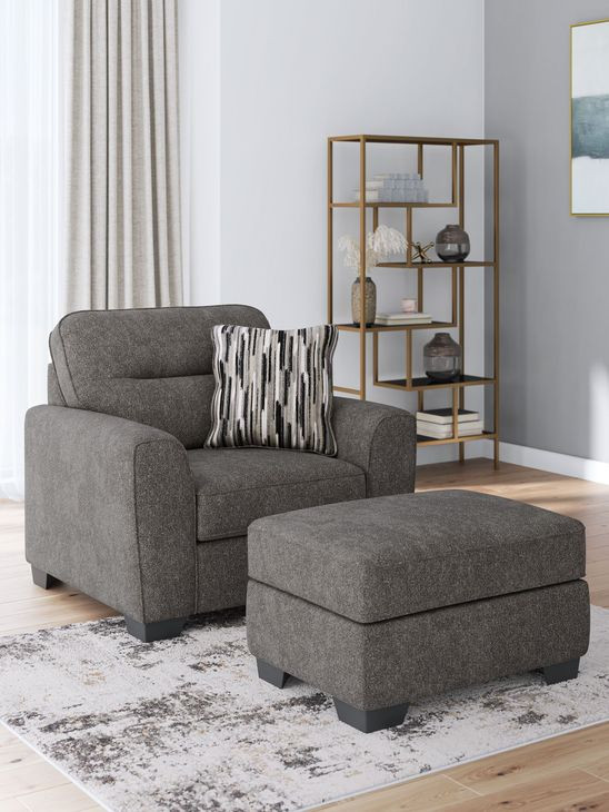 Olten Graphite Oversized Chair