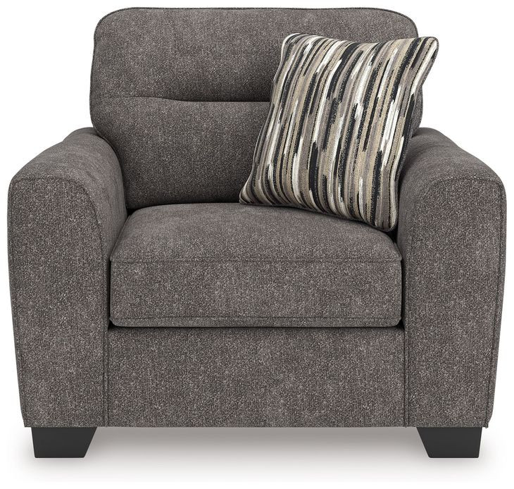 Olten Graphite Oversized Chair