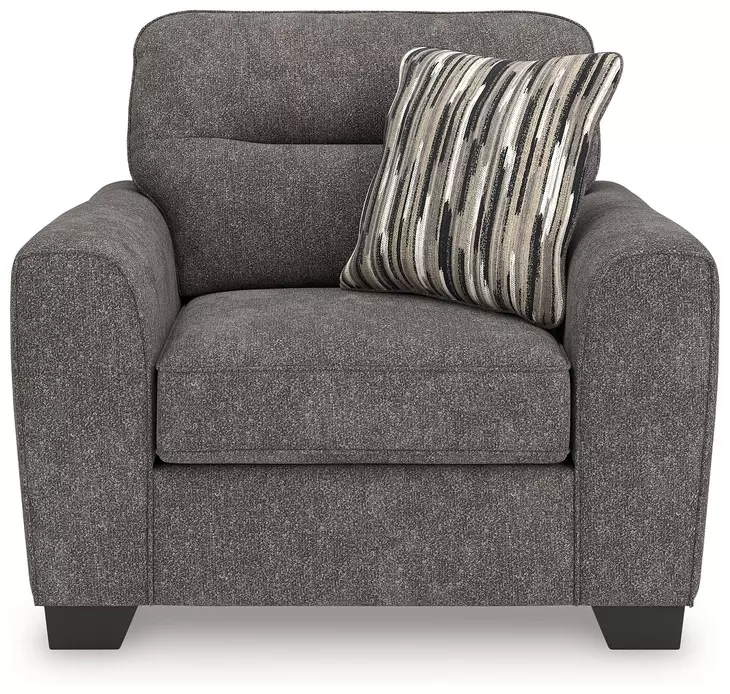 Olten Graphite Oversized Chair