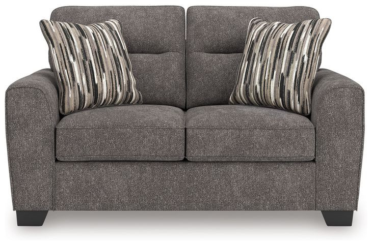Olten Graphite Loveseat