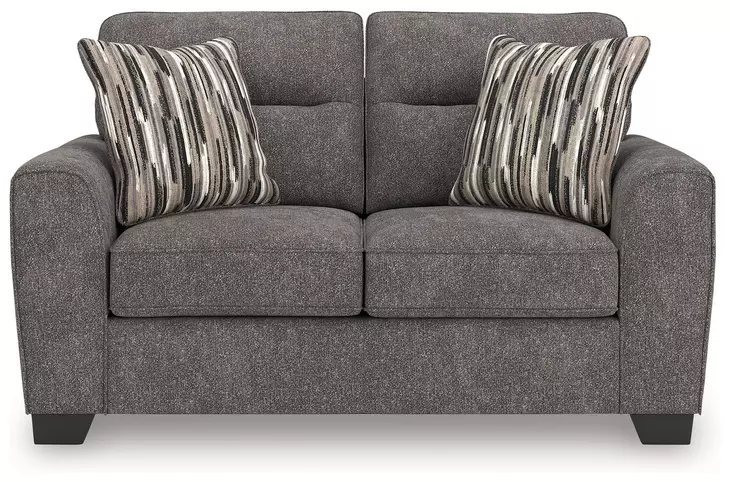 Olten Graphite 67" Loveseat