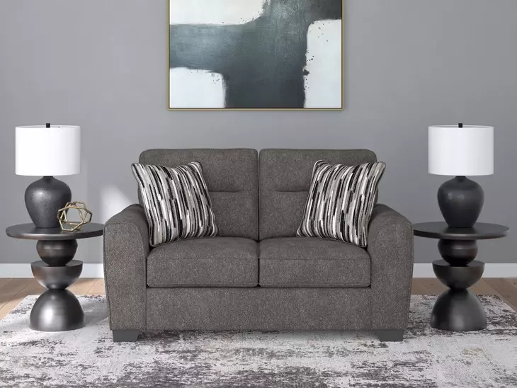 Olten Graphite 67" Loveseat