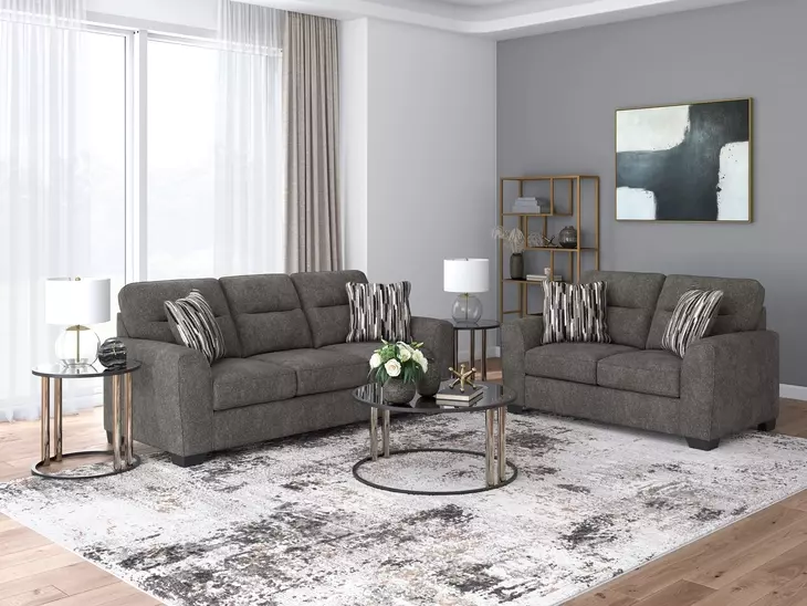 Olten Graphite Living Room Set