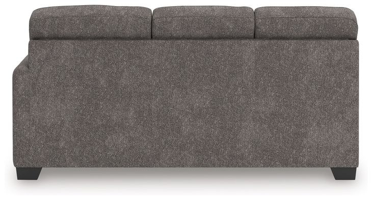Olten Graphite 2 Piece Modular Sectional with LAF Chaise