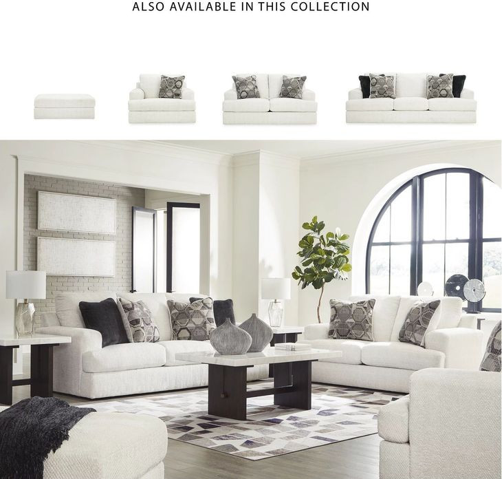 Karinne Linen Oversized Accent Ottoman